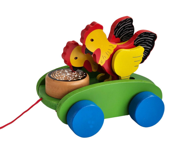 Drevené zvieratko na ťahanie 2