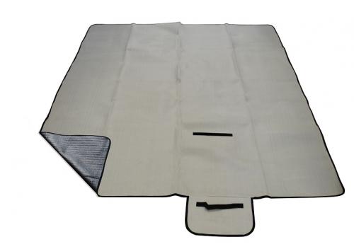 Piknik deka Calter Cutty, 150x130 cm, šedá