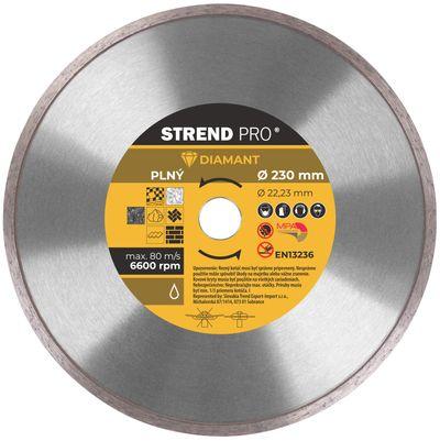 Kotúč Strend Pro 521B, 230 mm, diamantový, plný