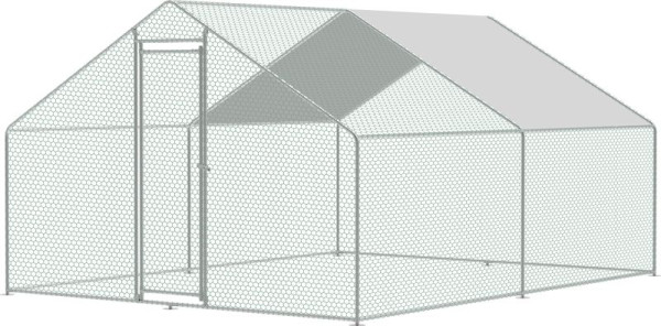 Kurín Strend Pro, pre hydinu, voliéra, klietka, so strechou, 3x4x2 m