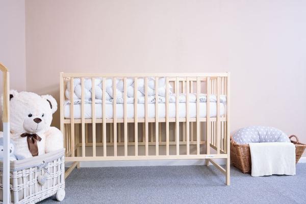 Detská postieľka New Baby BASIC prírodná 2