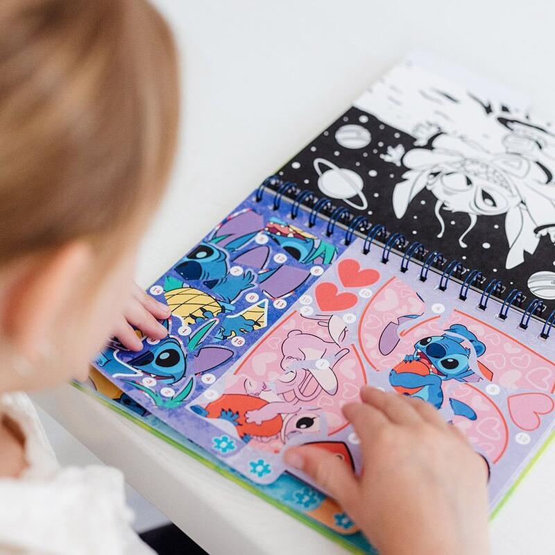 Stitch lepenie podľa číseľ 1