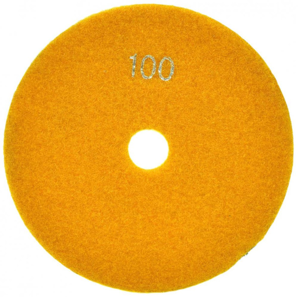 Brúsny diamantový kotúč 125 mm, zrno 100 suchý zips, brúsenie na mokro, GEKO 2