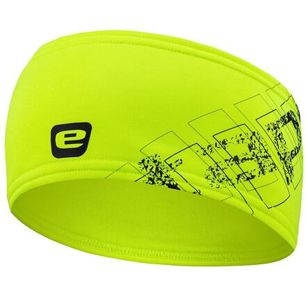 Stix športová čelenka žltá fluo-čierna