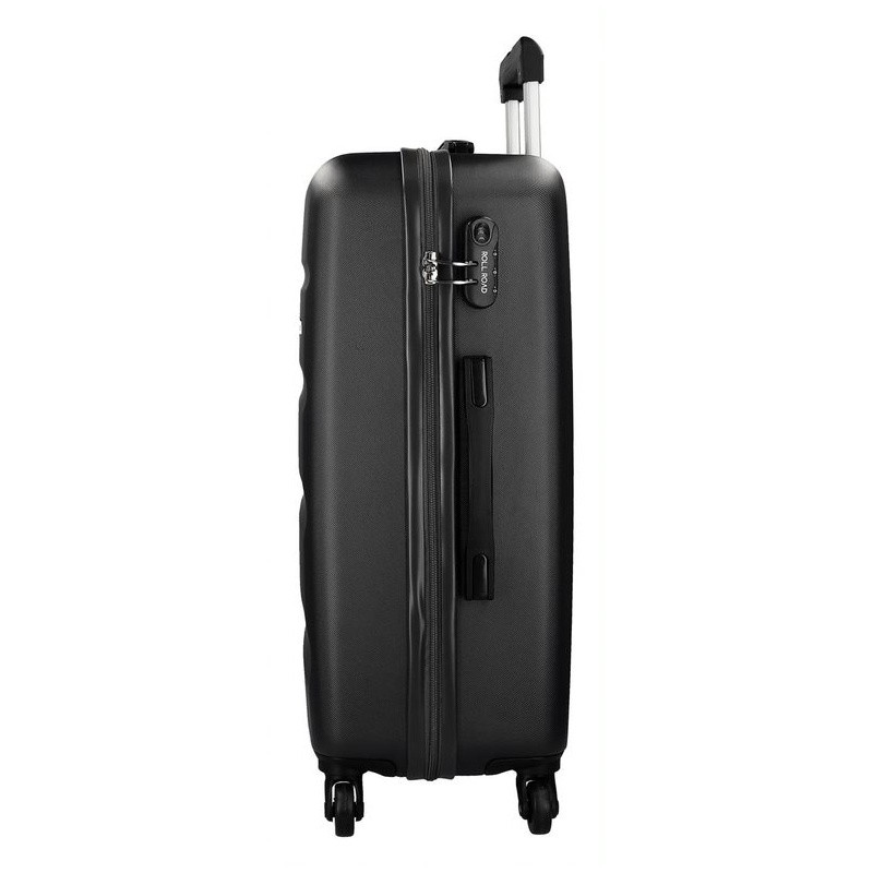 JOUMMA BAGS ROLL ROAD Flex Black, Sada ABS cestovných kufrov, 55-65-75cm, 5849460 1