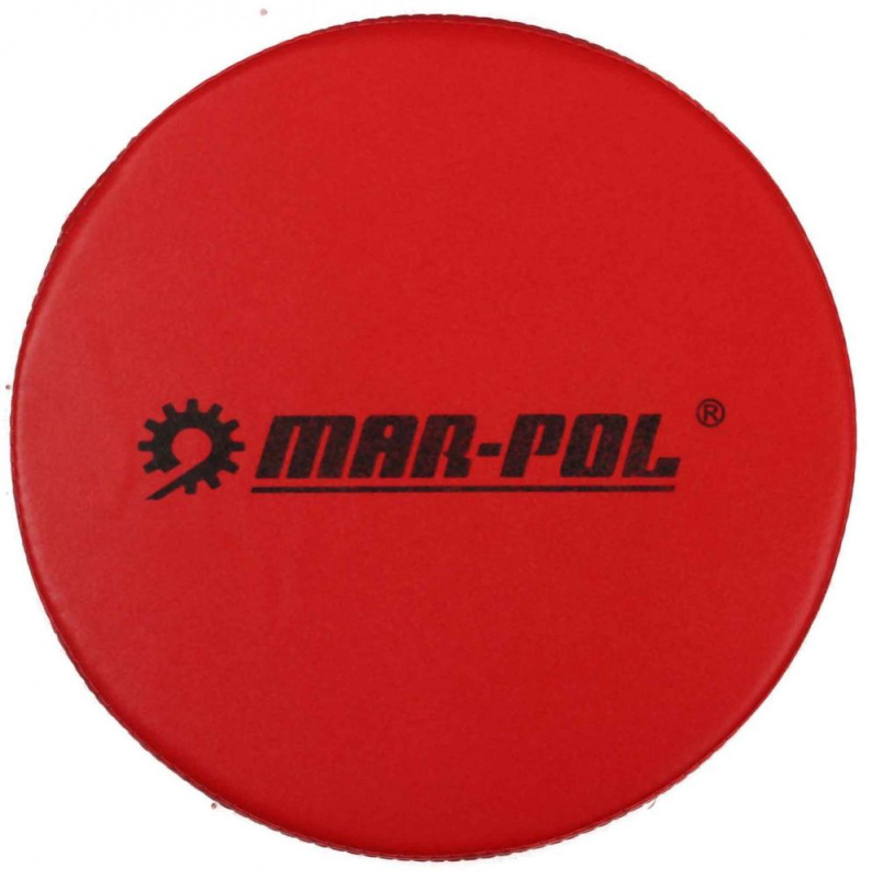 Stolička kruhová s pojazdovými kolieskami, výška sedenia 40-52 cm, POWERMAT 5