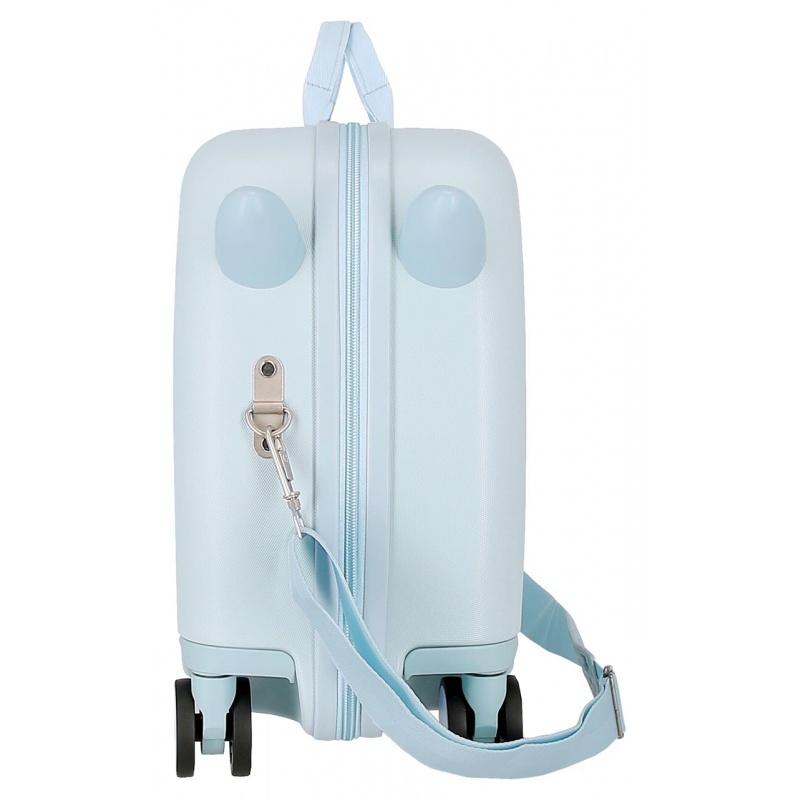 Detský cestovný kufor na kolieskach / odrážadlo DISNEY FROZEN Magic Ice Azul, 34L, 2949821 3