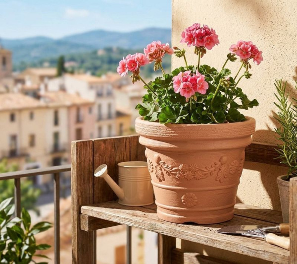 Kvetináč DECORA 300x235 mm, terakota 1