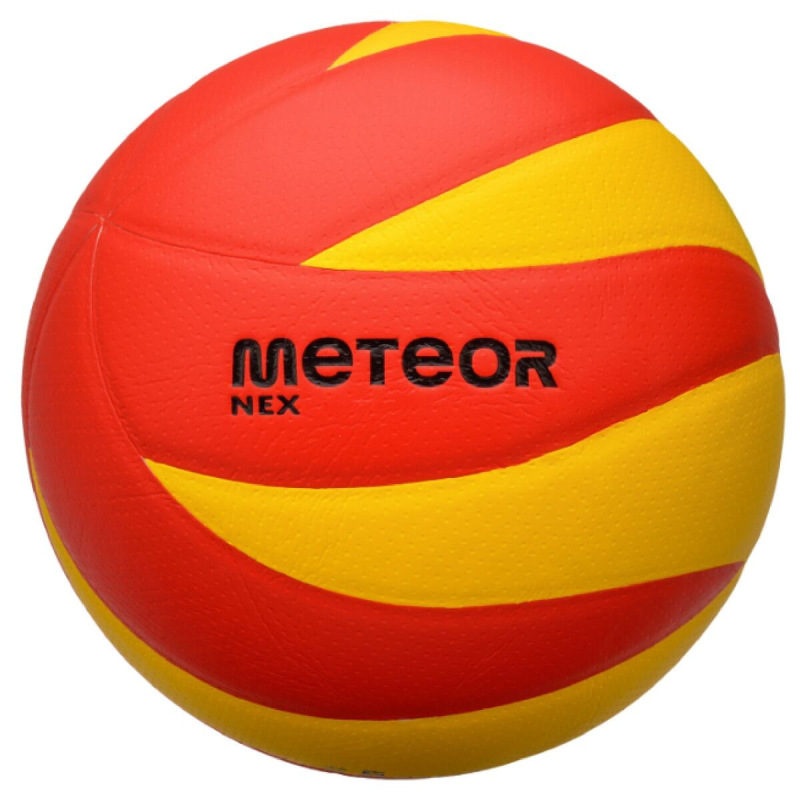 Nex volejbalová lopta červená-žltá