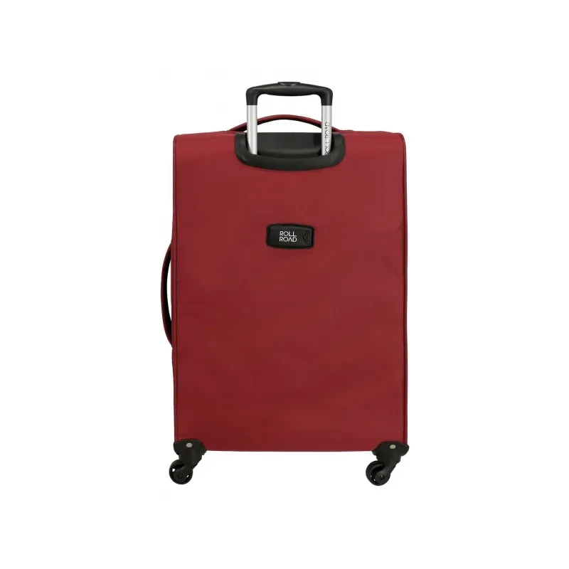 JOUMMA BAGS Sada textilných kufrov ROLL ROAD ROYCE Red / Červená, 55-66-76cm, 5019424