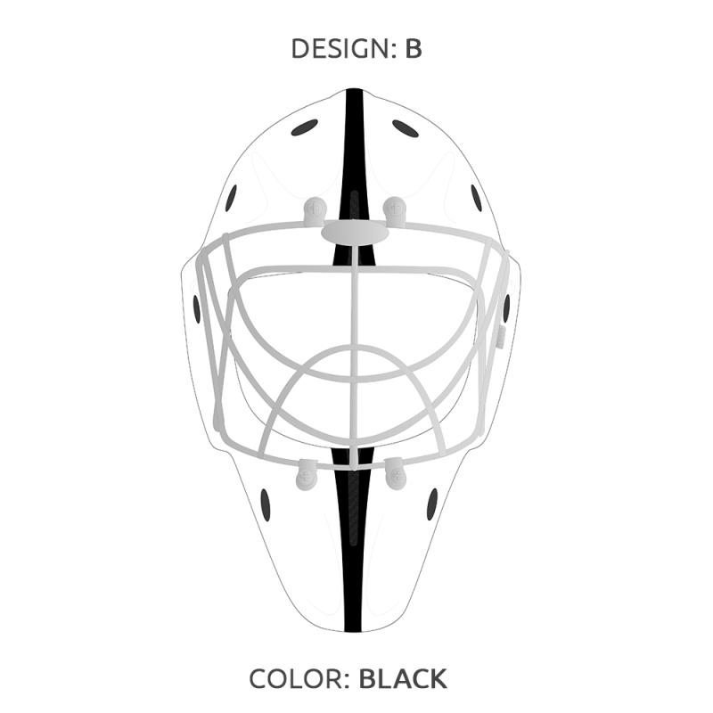 Tempish Sada nálepiek pre HERO masku black, model B