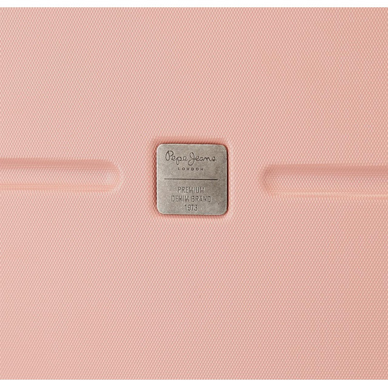 PEPE JEANS Highlight Rosa Claro, ABS Cestovný kufor, 55x40x20cm, 37L, 7689124 (small) 10