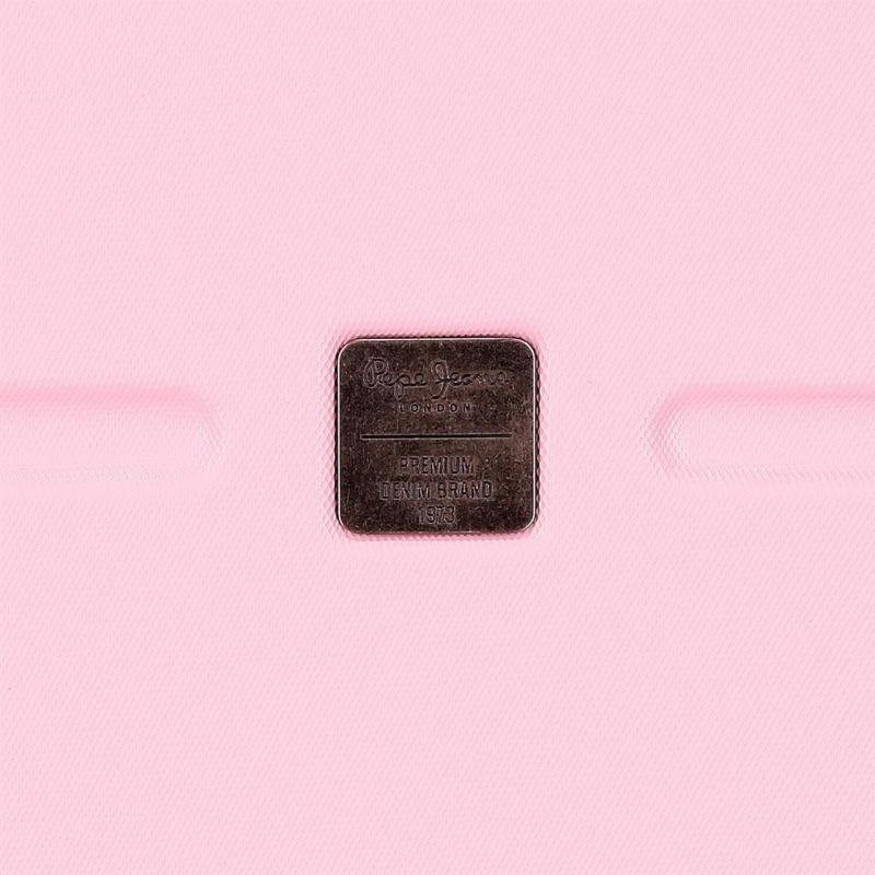 PEPE JEANS Highlight Light Pink, Sada luxusných ABS cestovných kufrov 70cm/55cm, 768952C 15