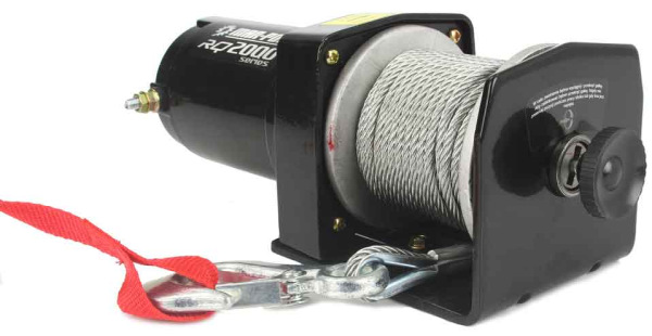 Naviják elektrický 970W, 12V, dĺžka lana 14 m, priemer 4 mm, MAR-POL 6