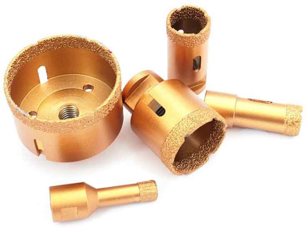 Vrták diamantový korunkový, závit M14 do uhlovej brúsky priemer 51 mm, XL-TOOLS 3