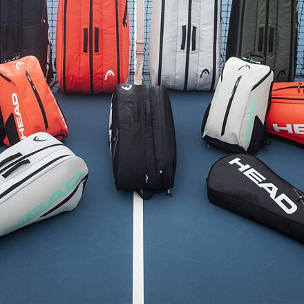 Tour Racquet Bag L BKWH taška na rakety čierna-biela 2