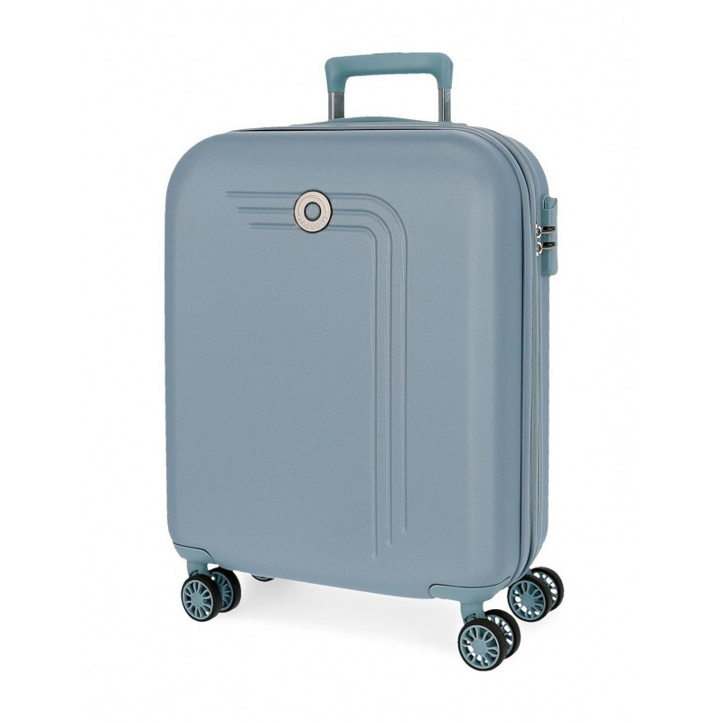 Cestovný kufor MOVOM Riga Sky Blue, 55x40x20cm, 37L (45L), 5998663 (small exp.)