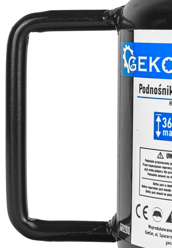 Zdvihák hydraulický dvojstupňový, nosnosť 4.000kg, zdvih 160-365 mm, GEKO 8
