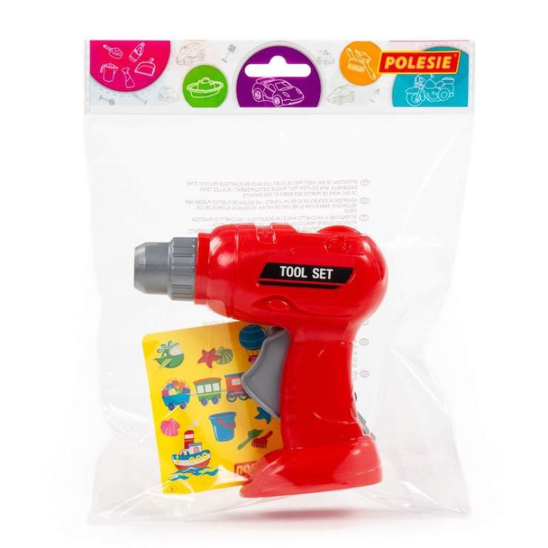 Skrutkovač AKU červený - na batérie 2