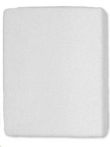 Froté prestieradlo do postieľky New Baby 140x70 cm biela
