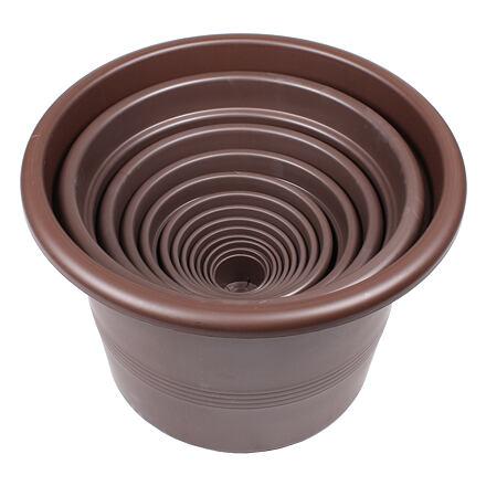 Plastkon Campanula kvetináč 40cm hnedá 1