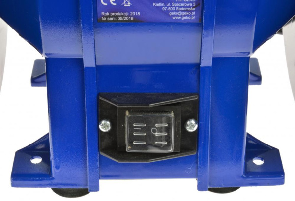 Stolová brúska dvojkotúčová 350W, 200 x 20 x 16 mm, GEKO 4