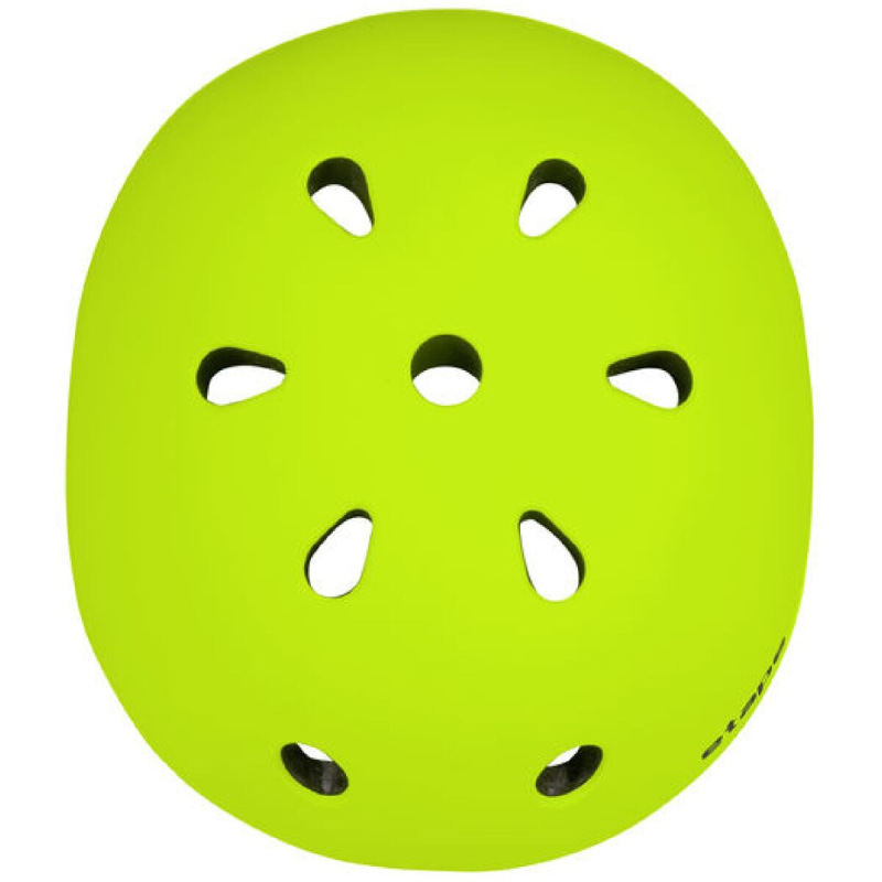 Caddy detská cyklistická prilba žltá fluo 2