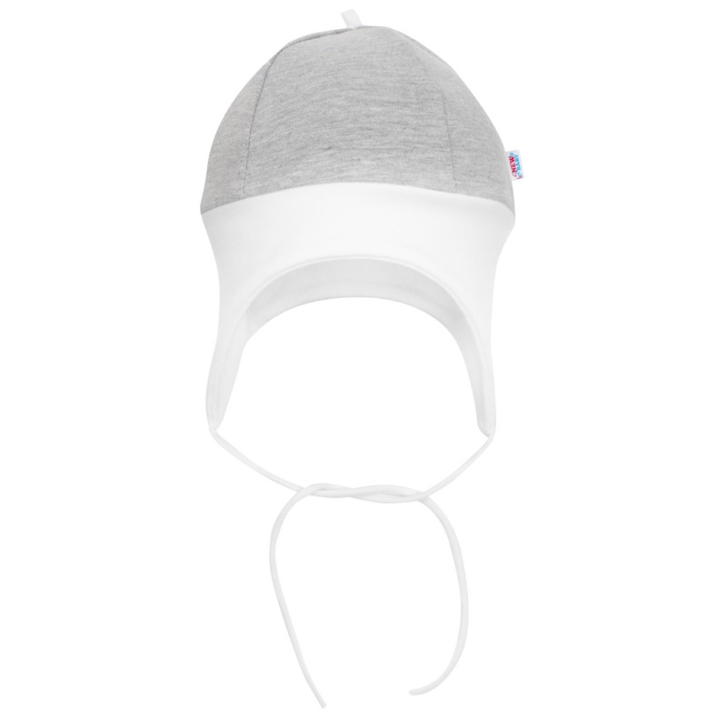 Dojčenská čiapočka New Baby The Best sivá 74 (6-9m)