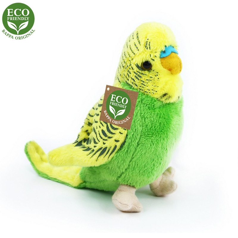 Plyšová andulka 2 druhy 2