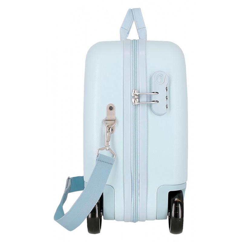 Detský cestovný kufor na kolieskach / odrážadlo DISNEY FROZEN Magic Ice Azul, 34L, 2949821 1