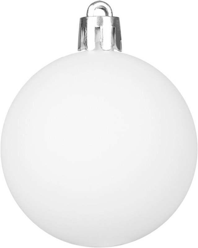 Gule MagicHome Vianoce, sada, 50 ks, 4-5 cm, biele, hviezda, girlanda, šiška, na vianočný stromček 2