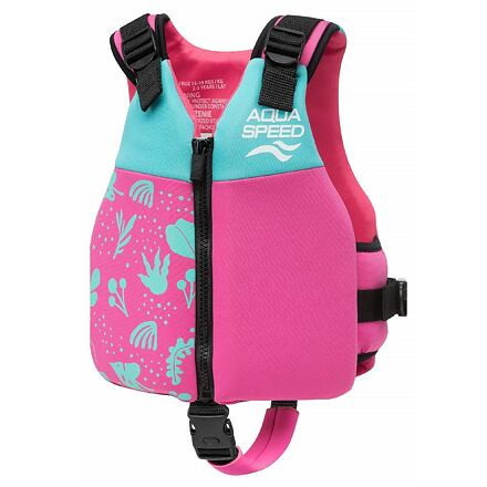 Aqua-Speed Safe Splash plavecká vesta ružová