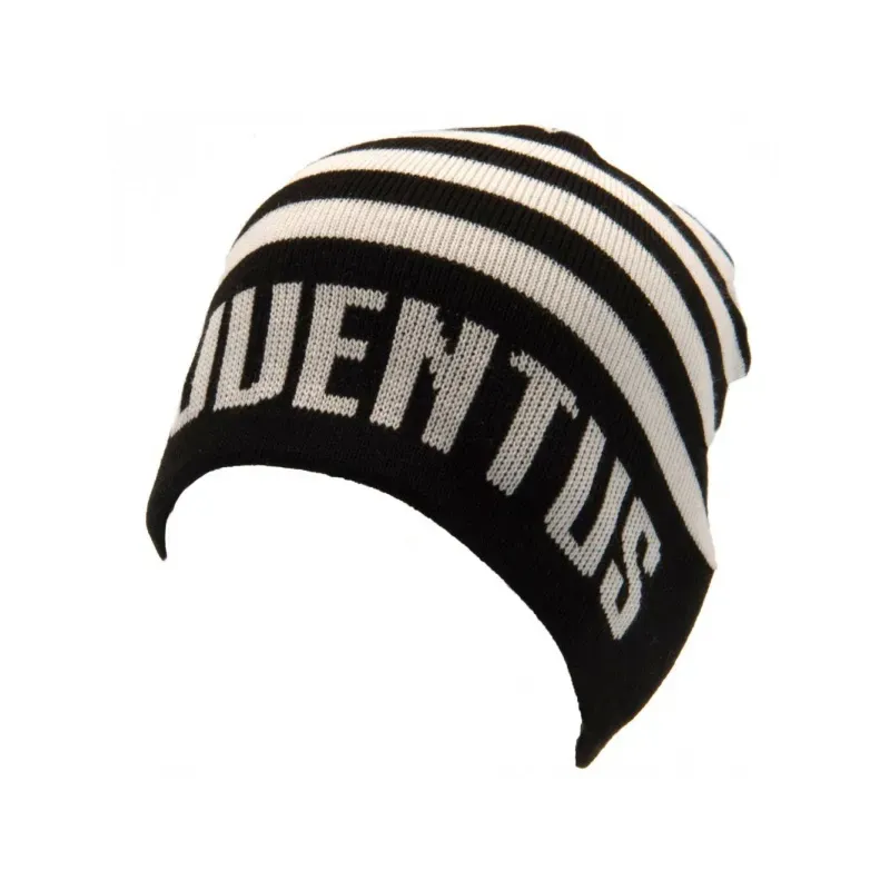 FOREVER COLLECTIBLES Štýlová zimná úpletová čiapka JUVENTUS F.C. Cuff Beanie ST