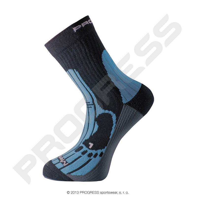 Progress P MRN merino turistické ponožky modrá, veľ. 39-42
