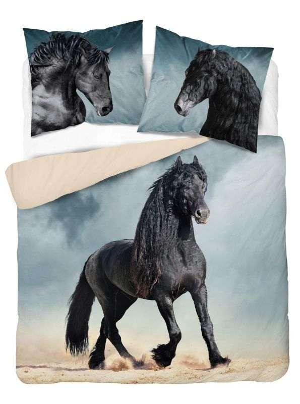 DETEXPOL Francúzske obliečky Black Horse 220/200, 2x70/80