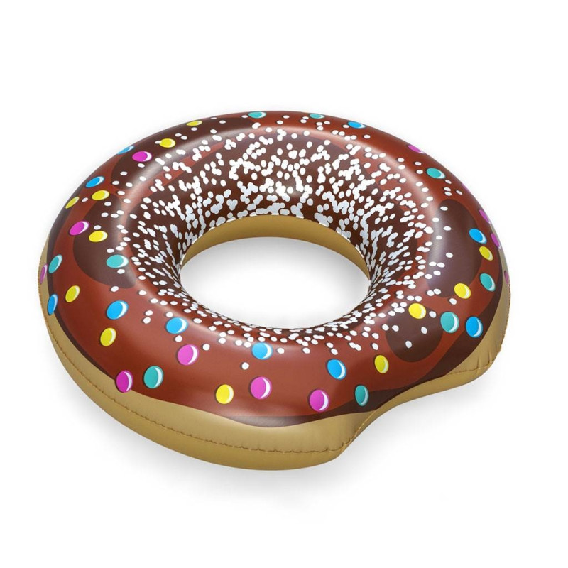 Detský veľký nafukovací kruh Bestway DONUT 107cm brown 4