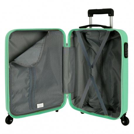 JOUMMA BAGS ABS Cestovný kufor ROLL ROAD FLEX Turquesa, 55x38x20cm, 35L, 584916B (small)