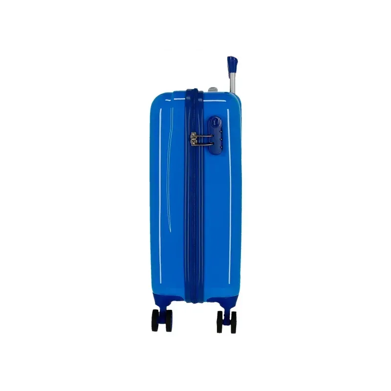 Luxusný ABS cestovný kufor DISNEY CARS Rusteeze Blue, 55x38x20cm, 34L, 2391722