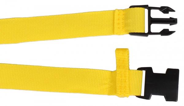Merco lajny na badmintonový kurt 9 x 3 m s ukotvením žltá
