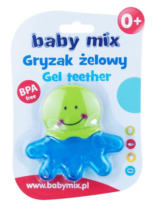 Chladiace hryzátko Baby Mix chobotnica