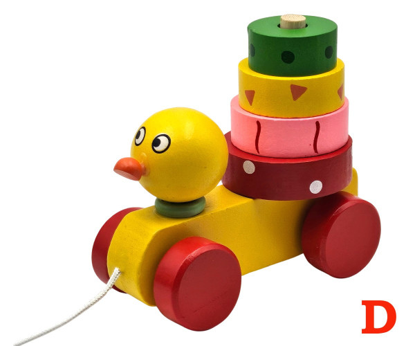 Drevené zvieratko na ťahanie 4