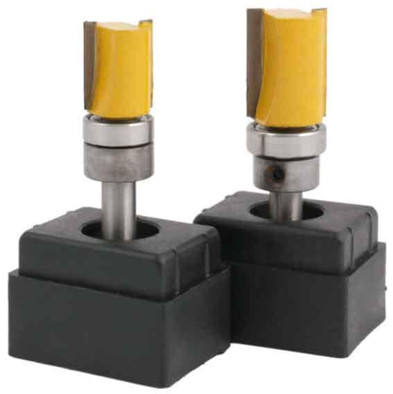 Stopková fréza drážkovacia na drevo, priemer 19 mm, výška 25 mm, stopka 8 mm, XL-TOOLS 2