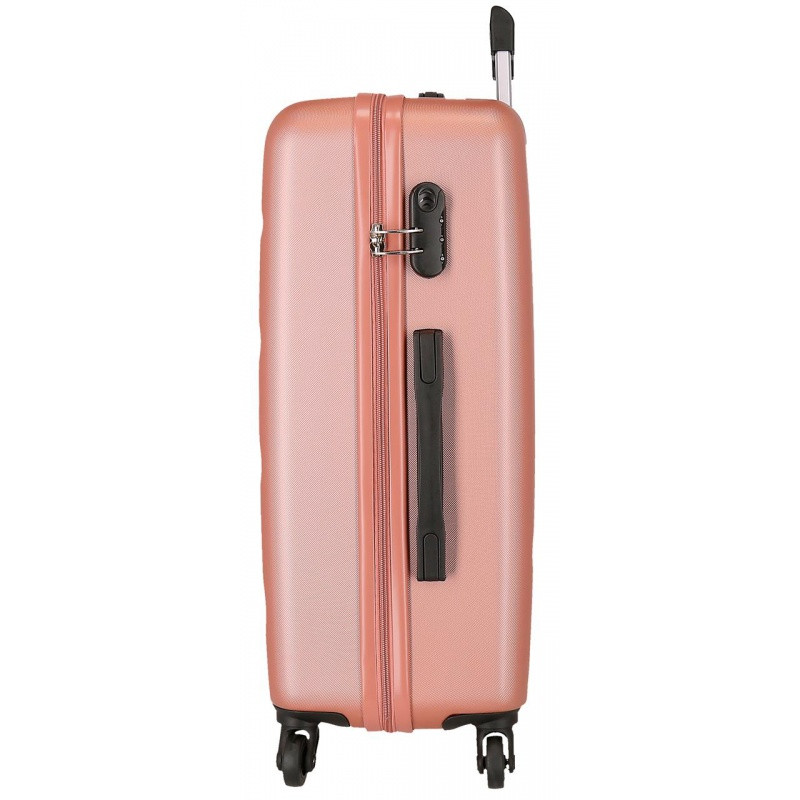 ROLL ROAD Flex Nude, Sada ABS cestovných kufrov, 55-65cm, 584956C 1