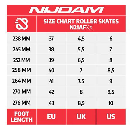 Nijdam Denim Rebel kolieskové korčule, veľ. 39 3