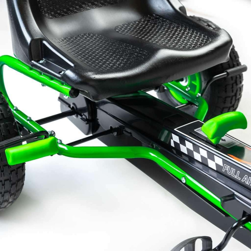 Detská šliapacia motokára Go-kart Baby Mix Razor zelená 5