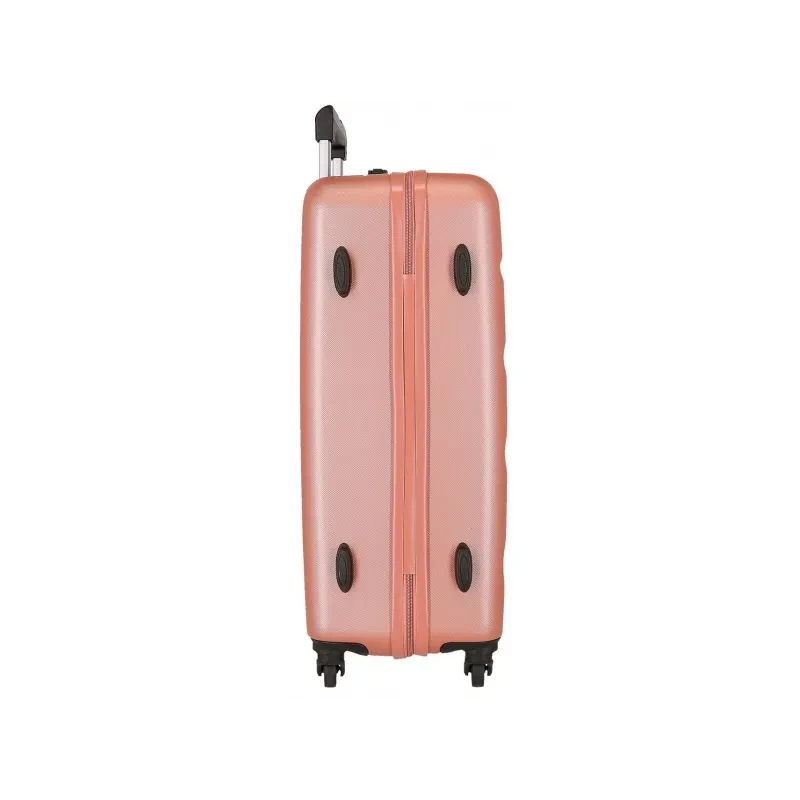 ROLL ROAD Flex Nude, ABS Cestovný kufor, 75x52x28cm, 91L, 584936C (large) 3