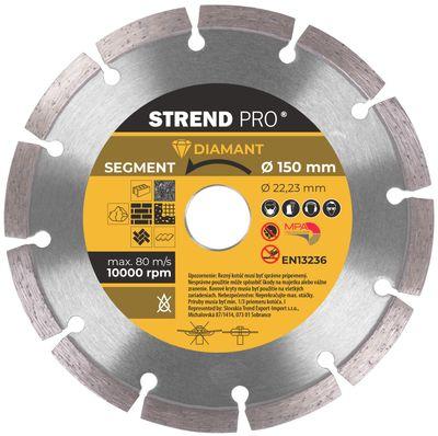 Kotúč Strend Pro 521A, 150 mm, diamantový, segment