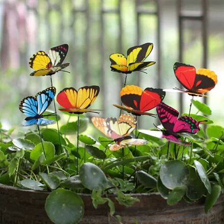 Merco Butterfly záhradné dekorácie 50 ks 3