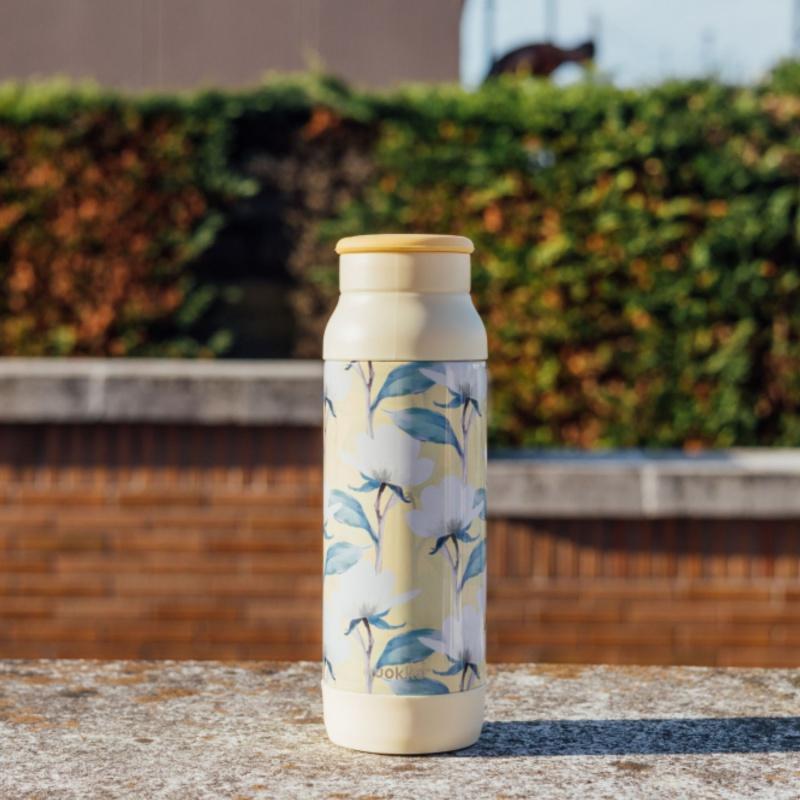 Quokka Pulse Smartgrip, Nerezová termo fľaša Pulse Magnolia, 700ml, 40292 2