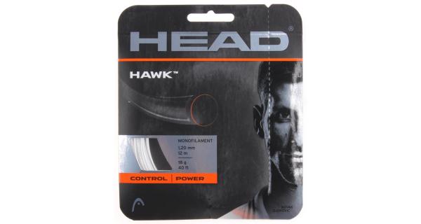 Head Hawk tenisový výplet 12 m, 1,30mm, biela